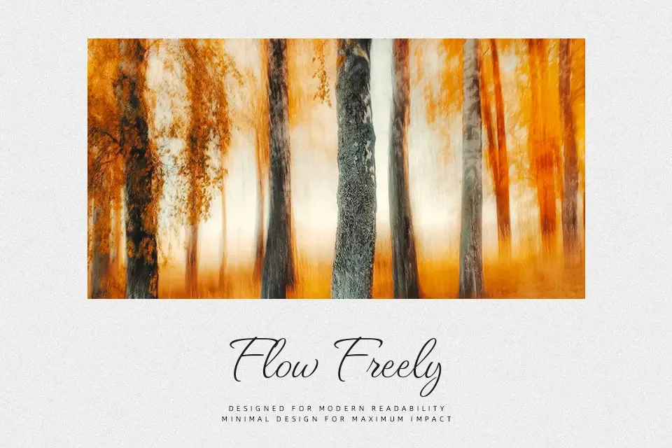 Waterfall Font Font Preview for Creative Invitation