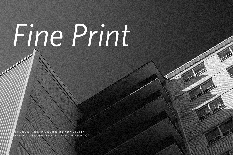 Whitney Font Sans Serif Font Preview for Editorial