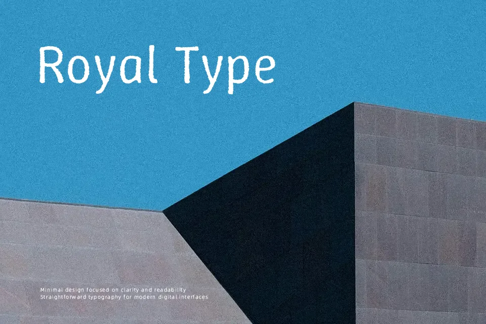 Winky Rough Font Font Preview for Friendly Poster