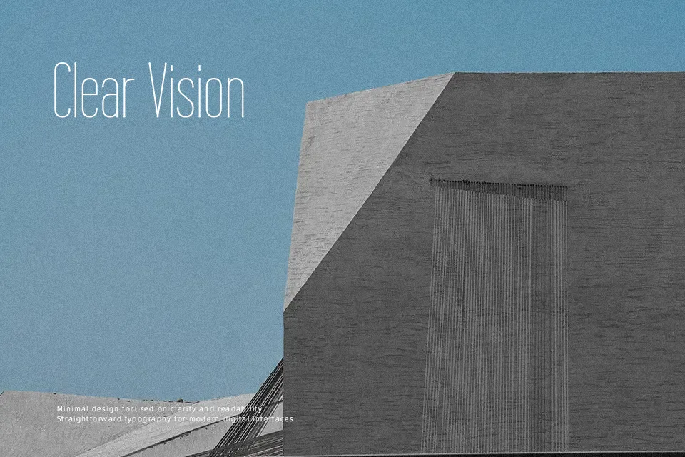 Wire One Font Sans Serif Font Preview for Branding