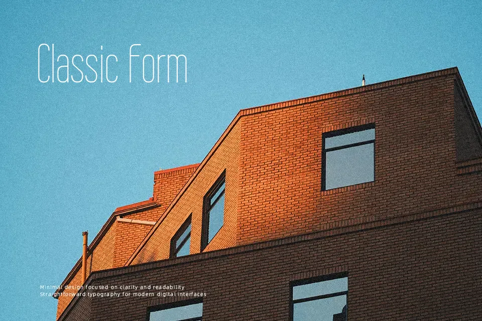 Wire One Font Font Preview for Clean Editorial
