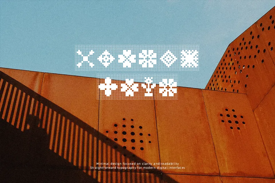 Yarndings 12 Charted Font Font Preview for Retro Holiday