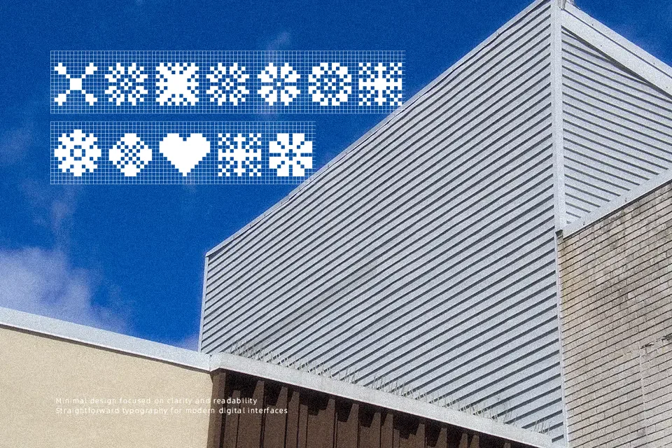 Yarndings 12 Charted Font Font Preview for Warm Social Media