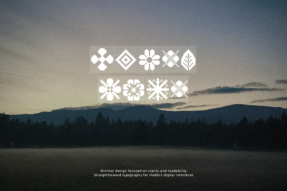 Yarndings 20 Charted Font Font Preview for Playful Mood