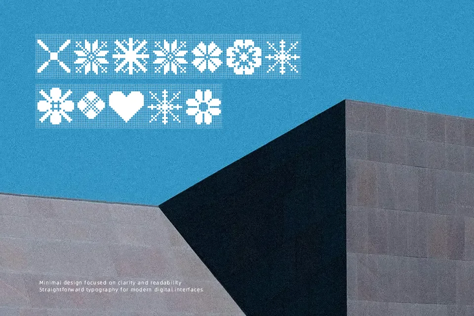 Yarndings 20 Charted Font Font Preview for Classic Poster