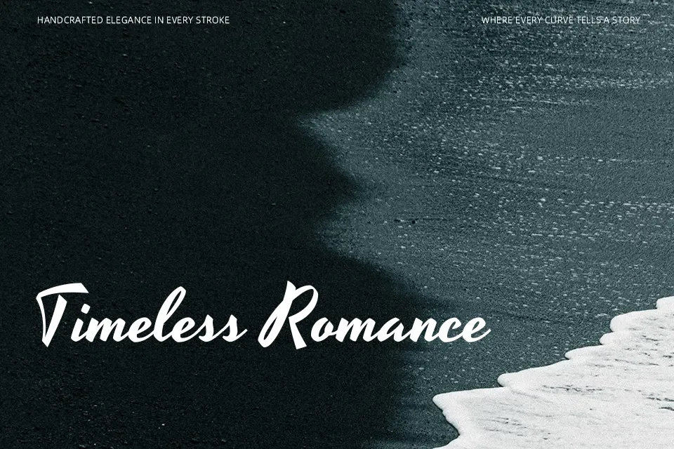Yesteryear Font Handwritten Font Preview for Headline