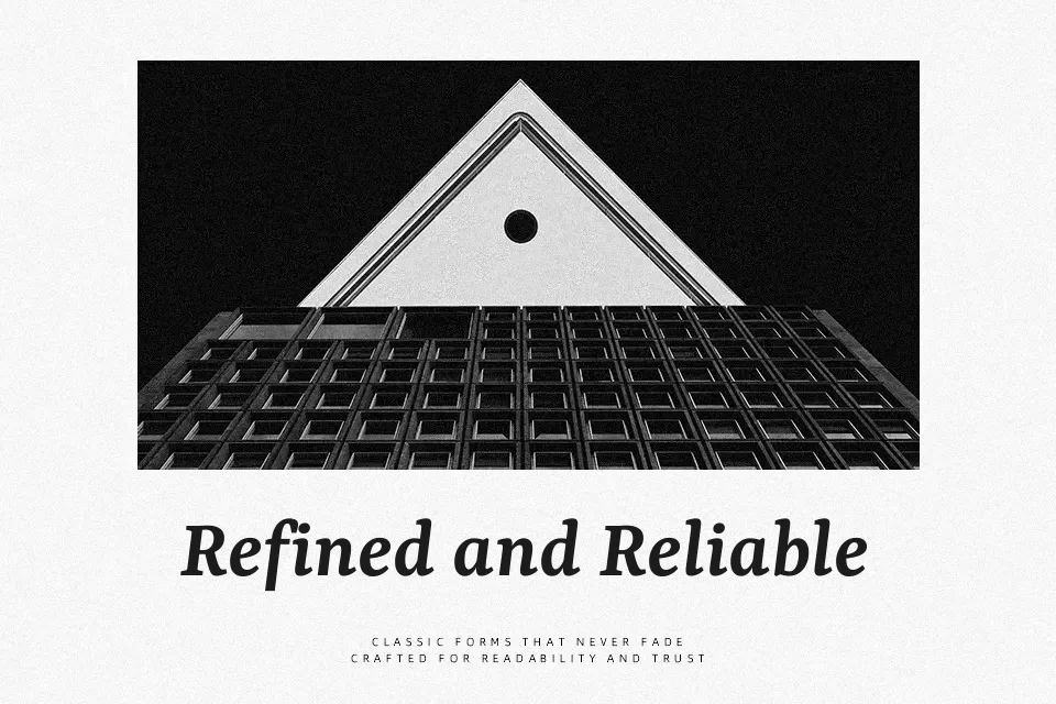 Yrsa Font Font Preview for Classic Body Text