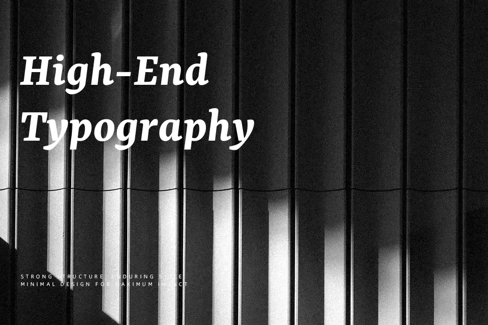 Yrsa Font Font Preview for Clean Advertising