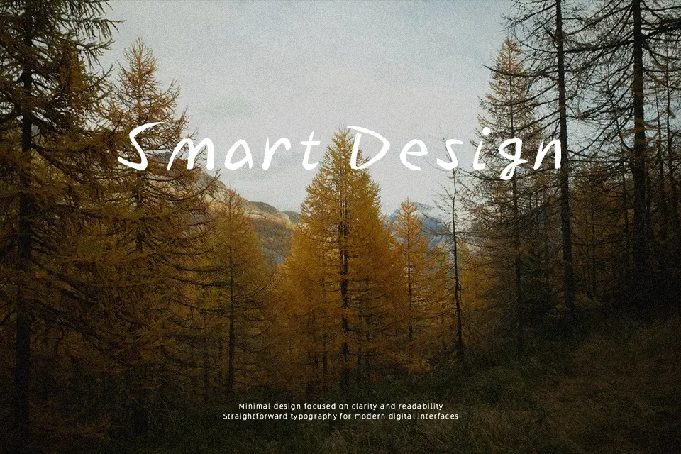 Yuji Boku Font Handwritten Font Preview for Poster