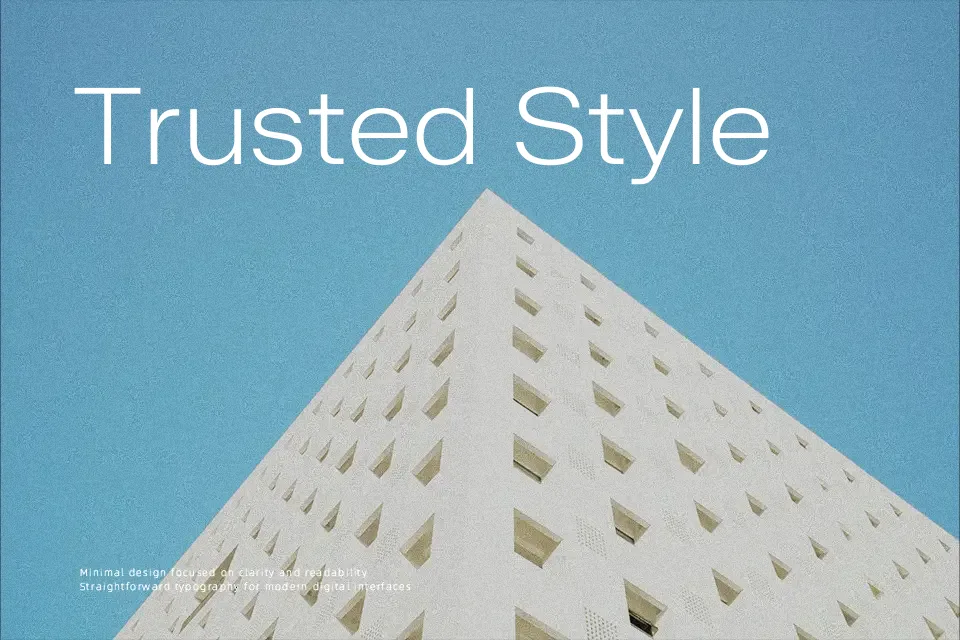 Zalando Sans SemiExpanded Font Expanded Font Preview for Branding