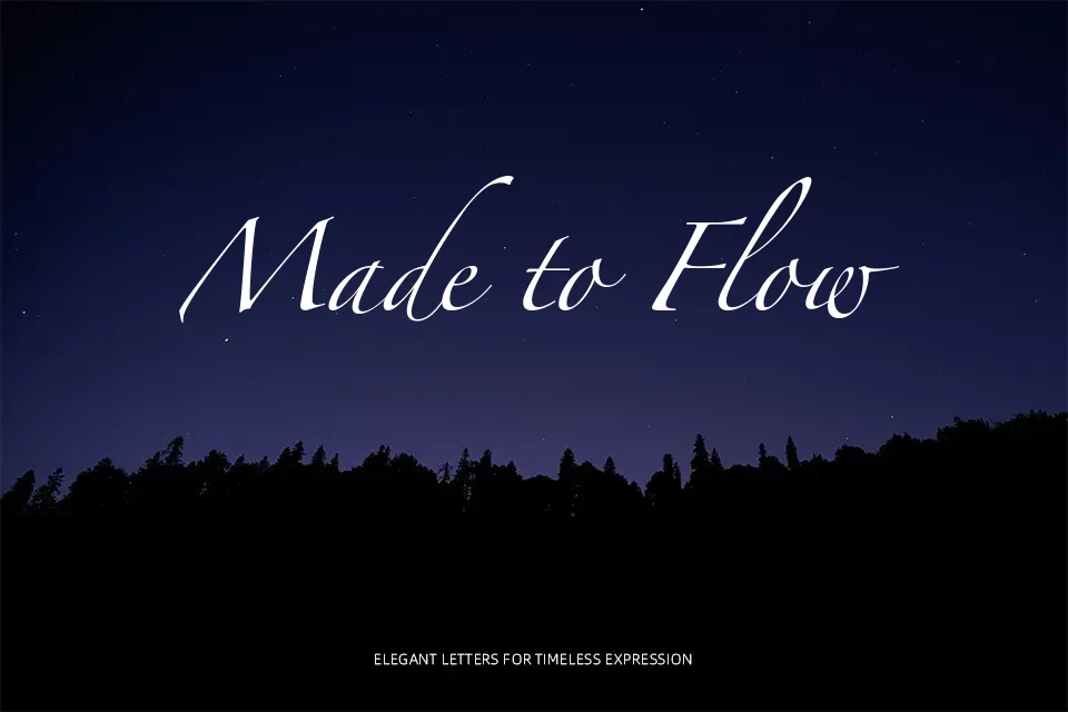 Zapfino Font Font Preview for Romantic Packaging