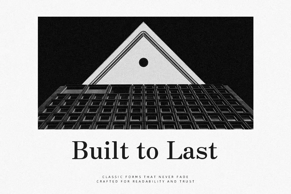 Zen Antique Font Font Preview for Headline