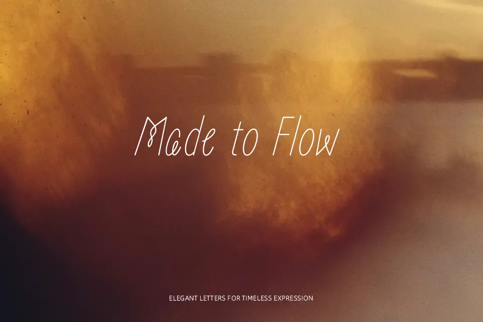 Zen Loop Font Font Preview for Elegant Mood
