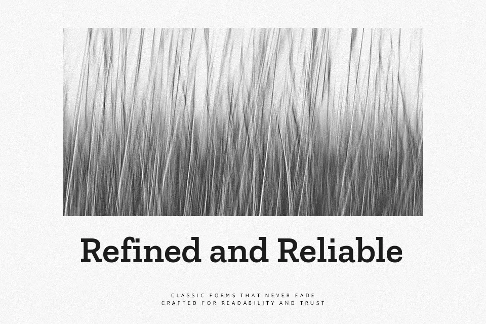 Zilla Slab Font Slab Serif Font Preview for Branding