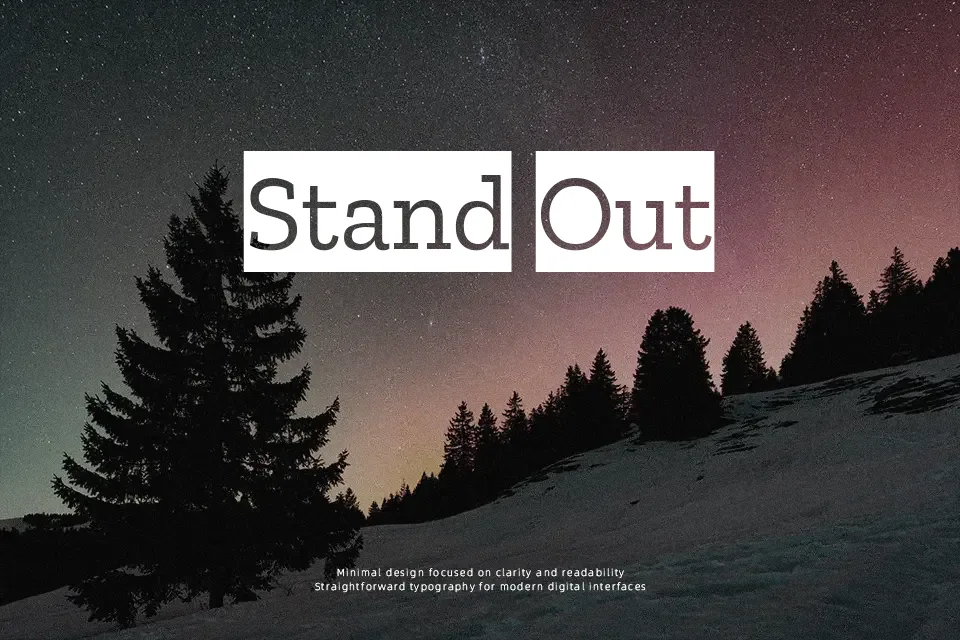 Zilla Slab Highlight Font Slab Serif Font Preview